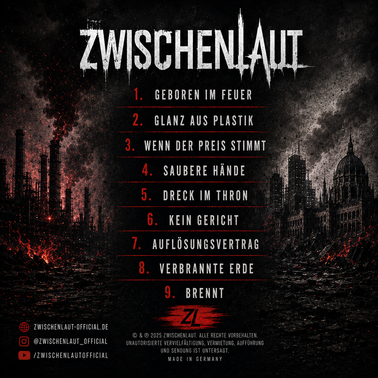 Brennpunkt Artwork von ZwischenLaut